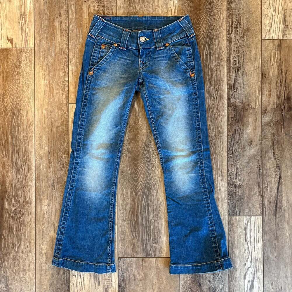 True Religion Emma Bootcut Jeans Womens 26 Medium Wash